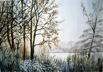 Nr. 396 Morgenstimmung, Format: 100 x 70 cm, unverk&auml;uflich