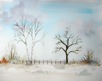 Nr. 390 Vier Jahreszeiten: Winter, Format: ca. 30 x 40 cm, Preis o. Rahmen: 30 &euro;