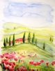Nr. 94 Nohnbl&uuml;te in der Toskana, Format: 30 x 40 cm, Preis o. Rahmen: 40 &euro;