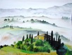 Nr. 308 Toskana, Format: 36 x 42 cm, Preis o. Rahmen: 60 &euro;